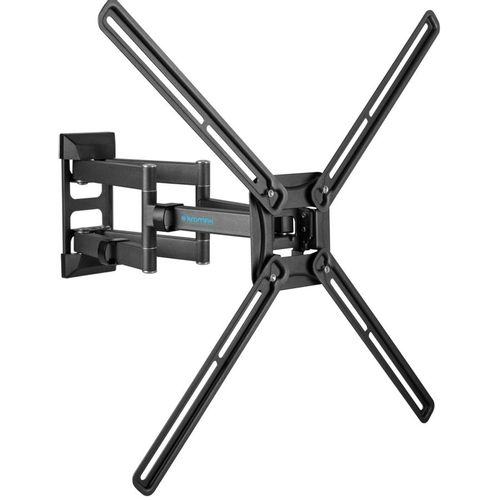 Кронштейн для телевизора Kromax CORBEL-12, 32-75", настенный, поворот и наклон, титан [90596]