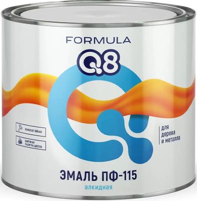 Эмаль Formula Q8 05-001-018-019 голубой 1.9л – купить в Ситилинк | 1830924