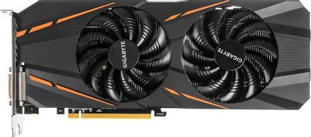 Gigabyte NVIDIA GeForce GTX 1060 GV-N1060G1 GAMING-6GD 6ГБ GDDR5, OC, Ret