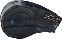 Картридж Cactus CS-M210-750595BK, 19.1мм, белый шрифт, черный фон, 6.4м