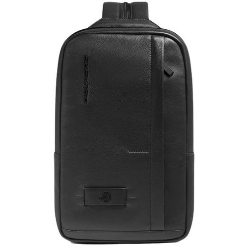 Рюкзак слинг Piquadro Russel CA6764W137/N черный кожа