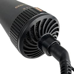 Фен-щетка CENTEK CT-2062, черный и розовое золото