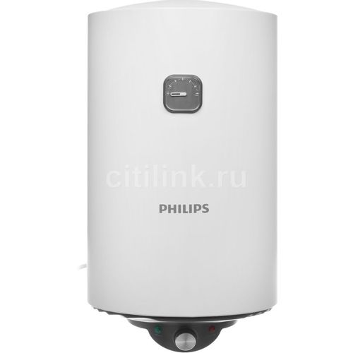 Водонагреватель Philips Ultraheat Round AWH1600/51(30DA), накопительный, 2кВт, 30л, белый