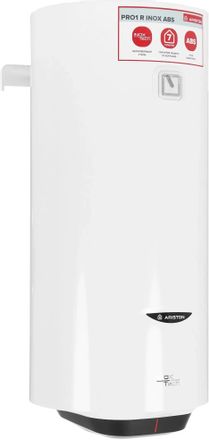 Водонагреватель Ariston PRO1 R INOX ABS 50 V SLIM 2K,  накопительный,  2кВт,  50л,  белый [3700649]