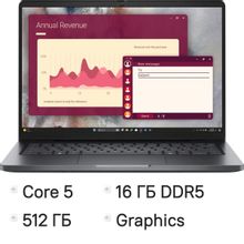 Изображение товара Ноутбук Dell Pro 14 с IPS экраном и процессором Intel Core Ultra 5