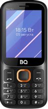 Изображение товара Бюджетный сотовый телефон BQ 2820 Step XL+ черный/оранжевый 2.8 дисплей FM радио