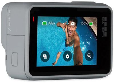 Характеристики Экшн-камера GoPro HERO7 White Edition 1080p, WiFi