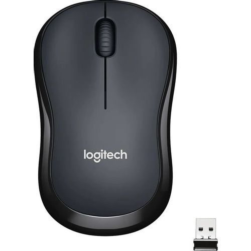 Мышь беспроводная Logitech Silent M221, радио, оптическая, USB, 1000dpi, черный [910-006510/910-004882]