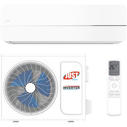 Сплит-система инверторная JUST AIRCON Silvery JAC-07HPSIA/CGS настенная, до 21м2, 7000 BTU, (комплект из 2-х коробок)