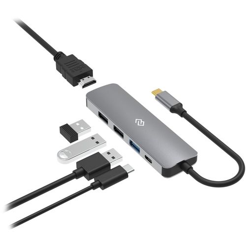 Стыковочная станция Digma DS-501, серый