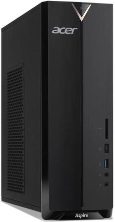 Компьютер Acer Aspire XC-895 Intel Core i3 10100,  DDR4 8ГБ, 256ГБ(SSD),  Intel UHD Graphics 630,  CR,  Endless,  черный [dt.bewer.014]