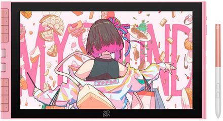 11.9" Графический планшет-монитор XPPEN Artist 12, A4,  1920x1080,  розовый [cpcd121fh-pk]