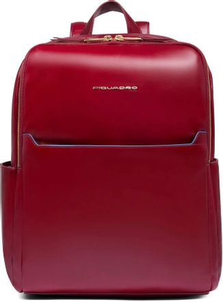 Рюкзак Piquadro Blue Square CA6678B2/R красный натуральная кожа