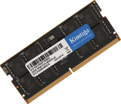 Оперативная память KIMTIGO KMLSBGF784800 DDR5 - 1x 32ГБ 4800МГц, для ...