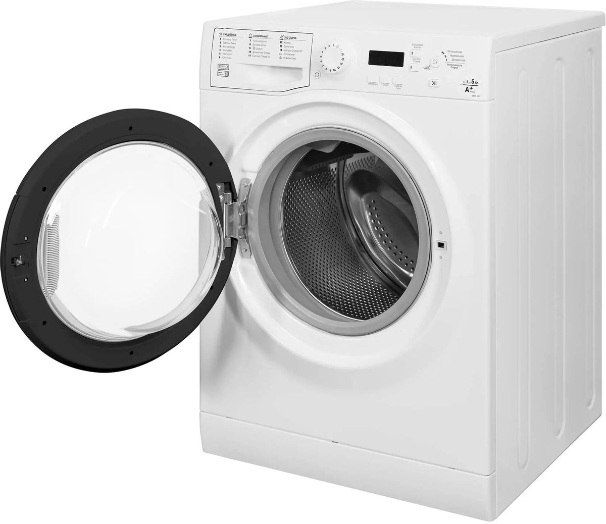 Характеристики Стиральная машина суперузкая Hotpoint-Ariston Front Loader  VMUF 501 B, с фронтальной загрузкой, 5кг, 1000об/мин (335929) смотреть в  СИТИЛИНК