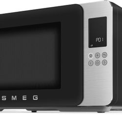 Микроволновая печь SMEG MOC01BLMEU, 900Вт, 29л, черный/нержавеющая сталь