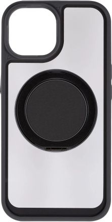 Чехол (клип-кейс) ZIBELINO Ring Stand 360, для Apple iPhone 15, серый [zrs-apl-15-360-gry]