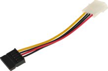 Изображение товара Кабель питания PREMIER 6-096-SATA-PS, SATA (прямой) - Molex 8981 (прямой), 0.15м, пакет