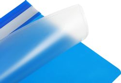 Папка-скоросшиватель Бюрократ -PS-K20BLU, A4, пластик, синий