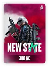 Изображение товара Пополнение игровой валюты NEW STATE MOBILE 300 NC