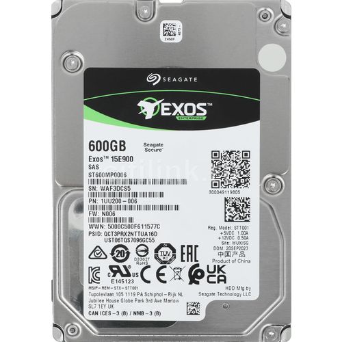 600ГБ Жесткий диск Seagate Enterprise Performance ST600MP0006, SAS 3.0, 2.5", 15000об/мин