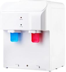 Кулер StarWind SW-2001EW, настольный, электронный, push - кран, белый
