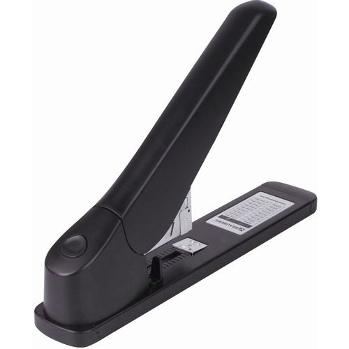 Степлер BRAUBERG Heavy duty MX, 200 листов, 100 скоб, черный [222564]