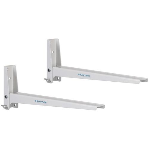 Кронштейн Kromax Micro-4, для СВЧ, настенный, макс. 20кг, белый