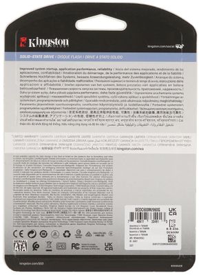 SSD накопитель Kingston DC600M SEDC600M/960G 960ГБ, 2.5