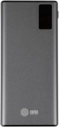 Внешний аккумулятор (Power Bank) Cactus CS-PBFSLT-10000, 10000мAч, серый