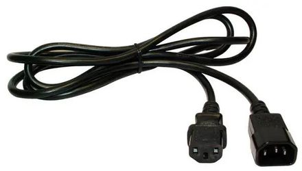 Шнур питания Lanmaster (LAN-PP13/14-2.0-BK) 2м