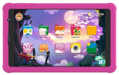 Детский планшет Digma CITI Kids 81 8",  2GB, 32GB, 3G,  Wi-Fi,  Android 10.0 Go розовый [cs8233mg]