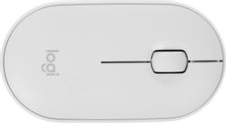 Мышь беспроводная Logitech Pebble M350, USB, белый
