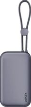 Изображение товара Внешний аккумулятор AUKEY Spark Sling PB-Y47 10000мАч серый компактный Power Bank с дисплеем