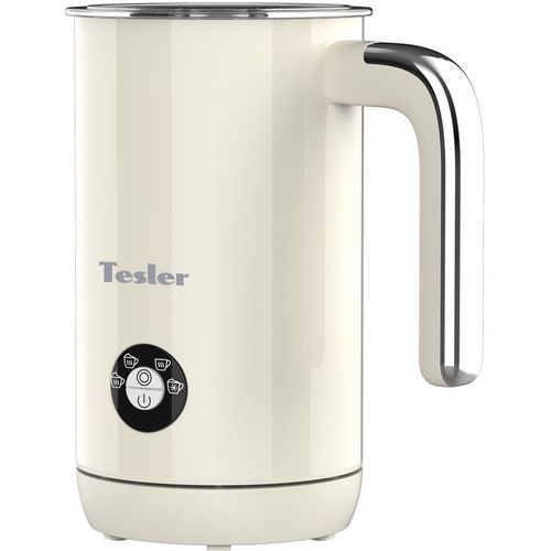 Вспениватель молока TESLER MF-260, стационарный, 240мл, бежевый