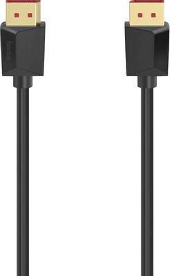 Кабель Display Port HAMA H-200699,  DisplayPort (m) (прямой) -  DisplayPort (m) (прямой),  GOLD ,  2м,  черный [00200699]