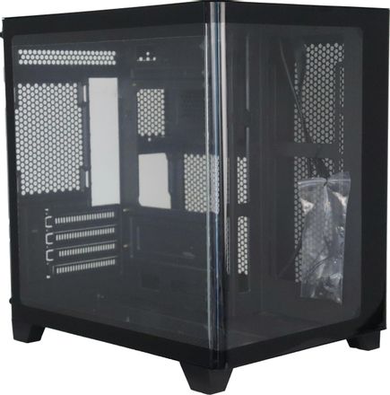 Корпус mATX Accord ACC-R7MB, Mini-Tower, без БП, черный