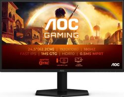 Изображение товара 24.5" Монитор AOC 25G42E, 1920x1080, Fast IPS, 180Гц, 1хHDMI, 1хDP, черный Изображение товара 24.5" Монитор AOC 25G42E, 1920x1080, Fast IPS, 180Гц, 1хHDMI, 1хDP, черный