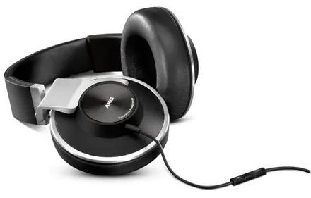 Наушники AKG K551SLV, 3.5 мм, мониторные, черный/серебристый