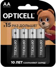 Изображение товара AA Батарейка OPTICELL Basic LR6,  4 шт.