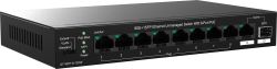 Коммутатор IP-COM G1110PF-8-120W, неуправляемый