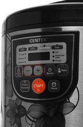 Мультиварка CENTEK CT-1498, черный/стальной