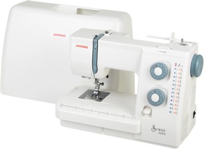 Швейная машина Janome 525 S, белый – купить в Ситилинк | 360791