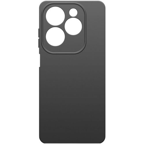 Чехол (клип-кейс) BORASCO Microfiber Case, для Infinix Hot 40/40 Pro, черный [72735]