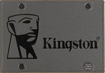 SSD накопитель Kingston A400 SA400S37/480G 480ГБ, 2.5", SATA III,  SATA