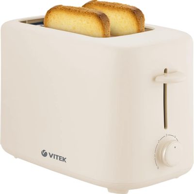 Тостер Vitek VT-1588, бежевый – купить в Ситилинк | 2036349