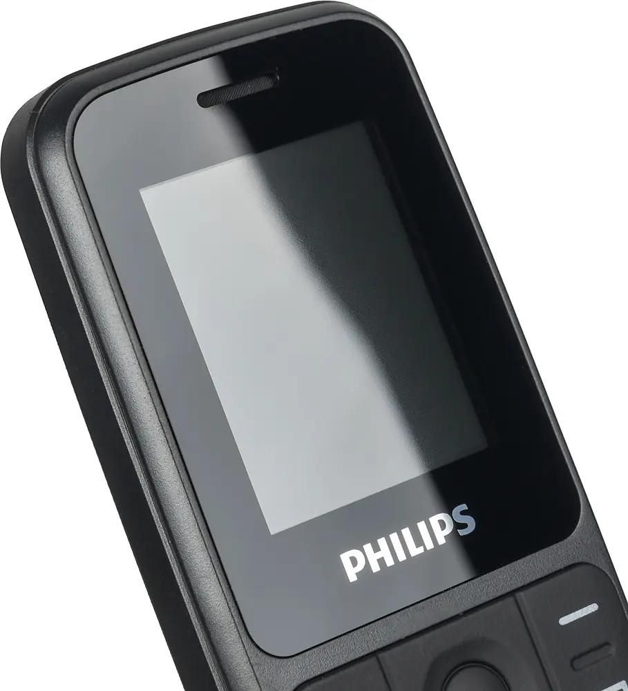 Сотовый телефон Philips Xenium E125, черный – купить в Ситилинк | 1137244