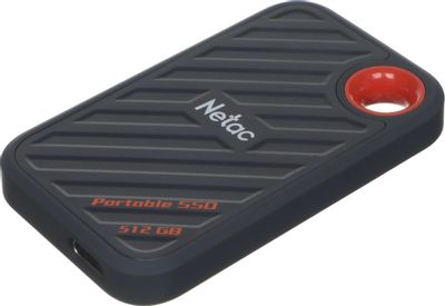 512ГБ Внешний диск SSD NETAC ZX20 NT01ZX20-512G-32BL, USB-C