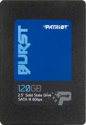 SSD накопитель Patriot Burst PBU120GS25SSDR 120ГБ, 2.5", SATA III