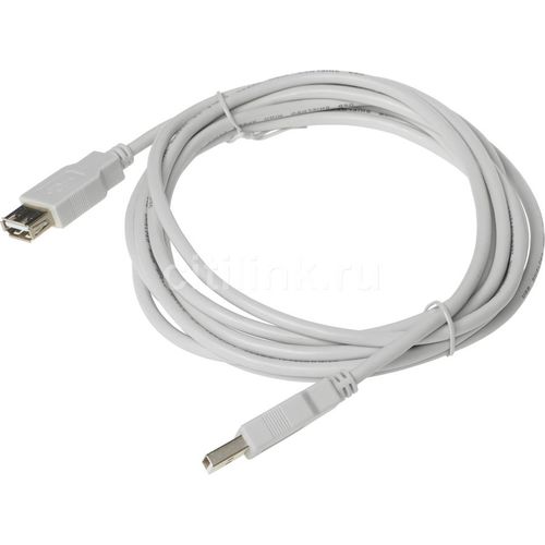 Кабель-удлинитель USB2.0 Buro USB A(m) — USB A(f), 3м [usb2.0-am/af-3]